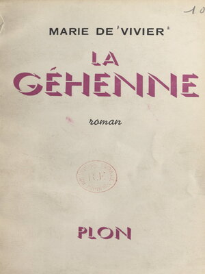 cover image of La Géhenne